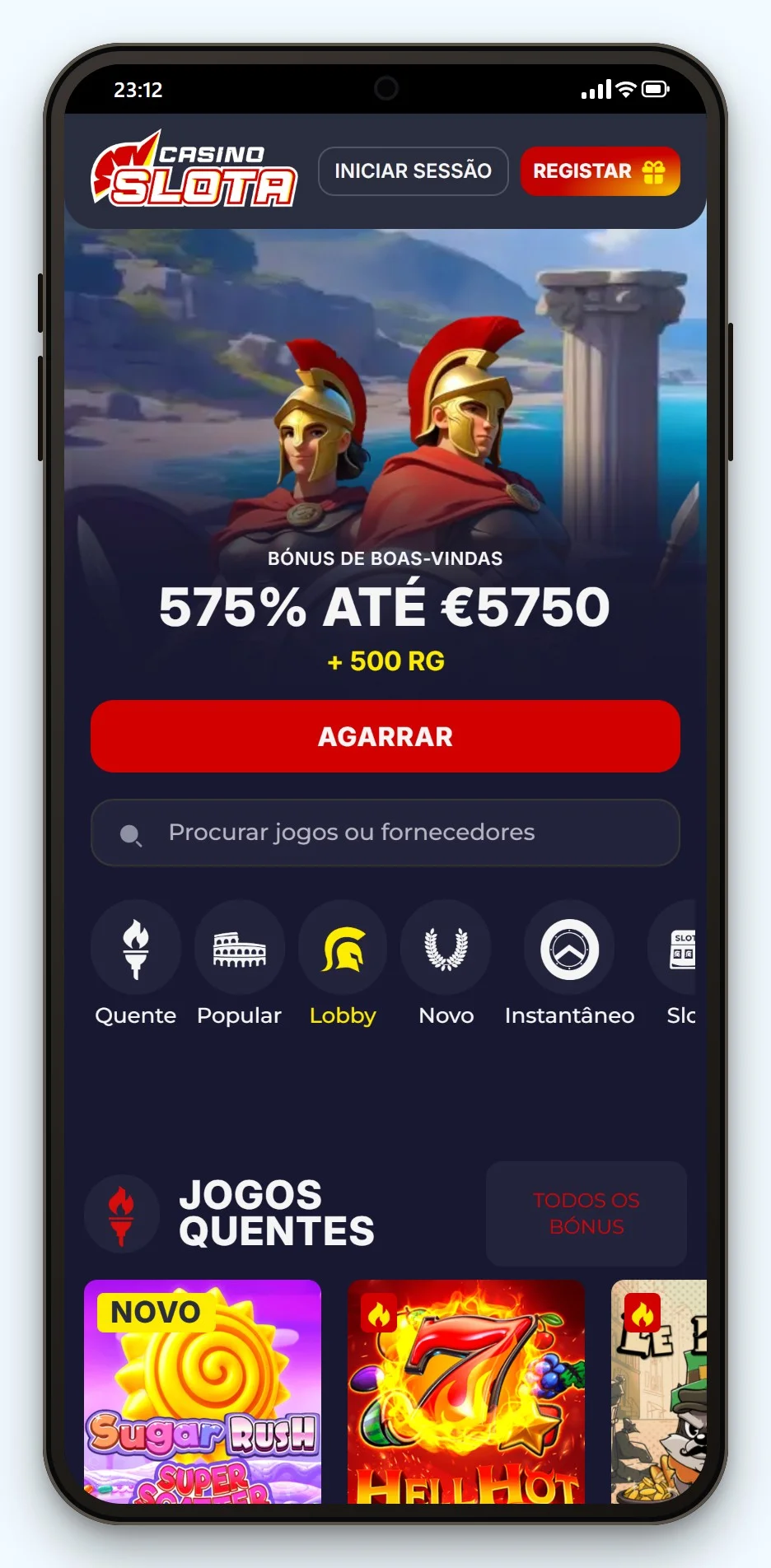 melhores casinos curaçao: Slota na versão móvel